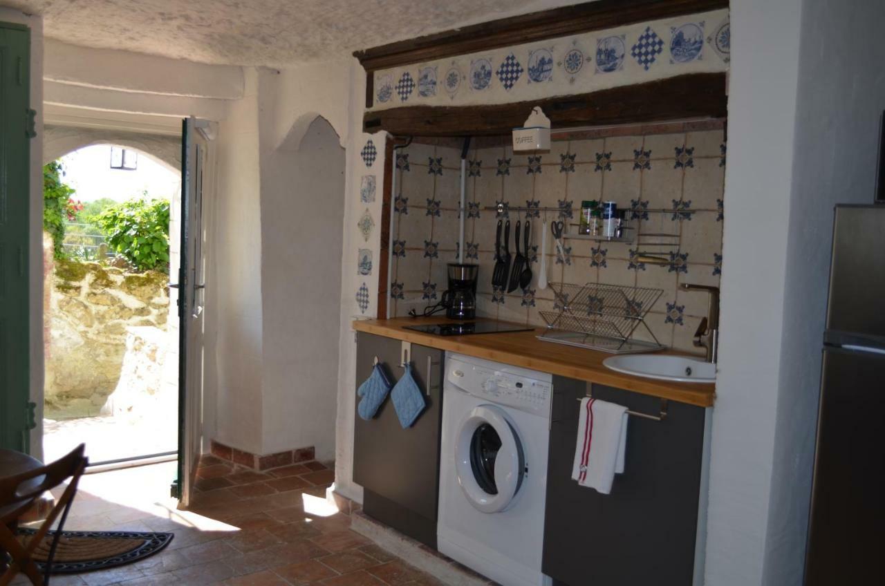 Les Troglos De L'Echeneau Vouvray Exterior foto